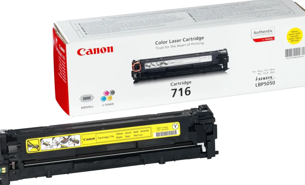 Toner CANON 1977B002 716Y 1,5K gul