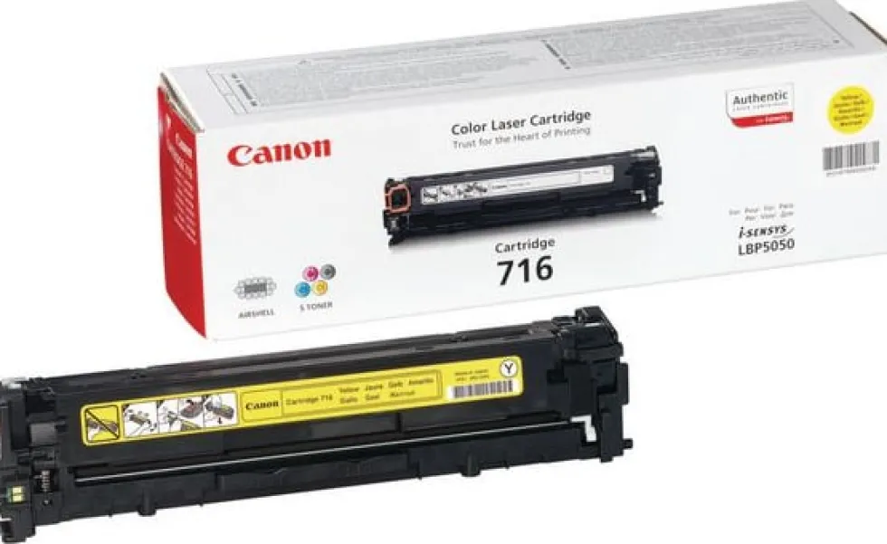 Toner CANON 1977B002 716Y 1,5K gul