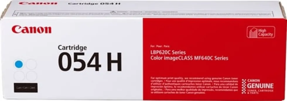 Toner CANON 054H 2,3K cyan