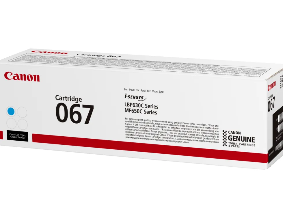 Toner CANON 067 1,25K cyan