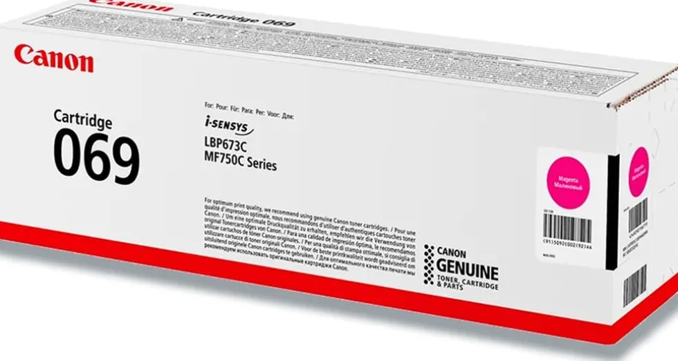 Toner CANON 069 M 1,9K Magenta