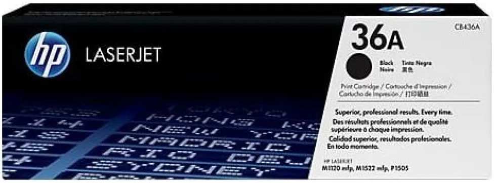 Toner HP CB436A 36A 2K svart