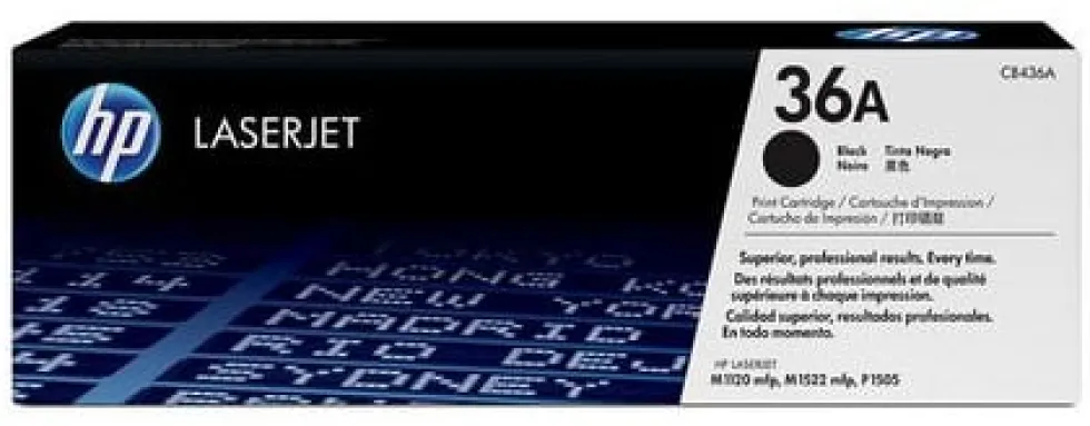 Toner HP CB436A 36A 2K svart