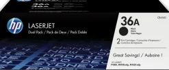 Toner HP CB436AD Svart 36A 2/FP