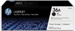 Toner HP CB436AD Svart 36A 2/FP