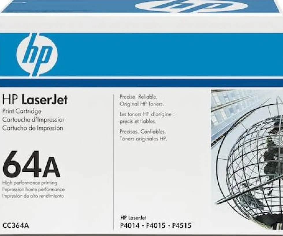 Toner HP CC364A 64A Svart