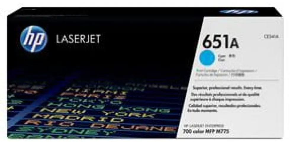 Toner HP CE341A 651A Cyan