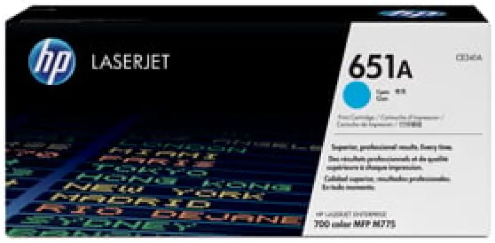 Toner HP CE341A 651A Cyan