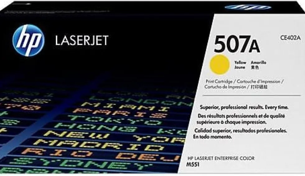 Toner HP CE402A 507A Gul