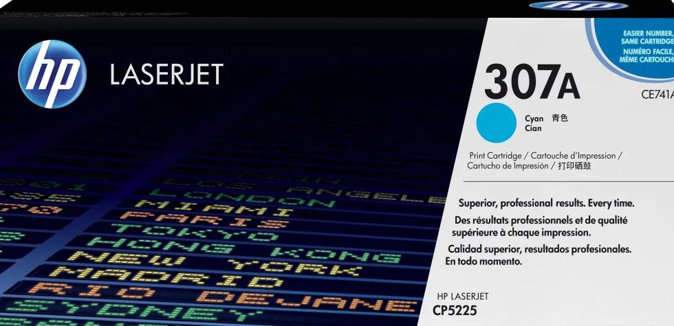 Toner HP CE741A 307A 7,3K cyan