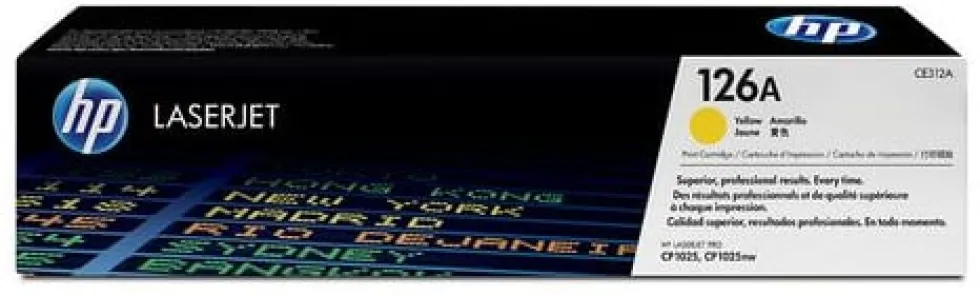 Toner HP CE312A 126A 1K gul