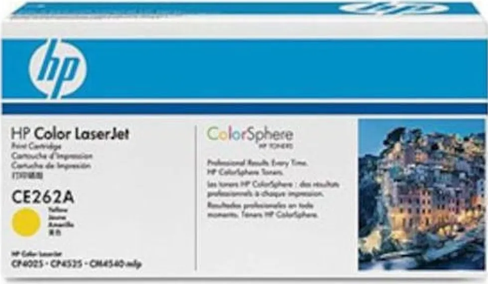Toner HP CE262A 648A 11K gul