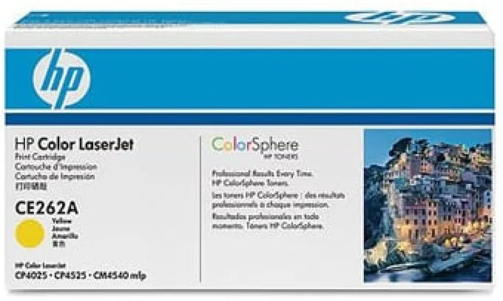 Toner HP CE262A 648A 11K gul