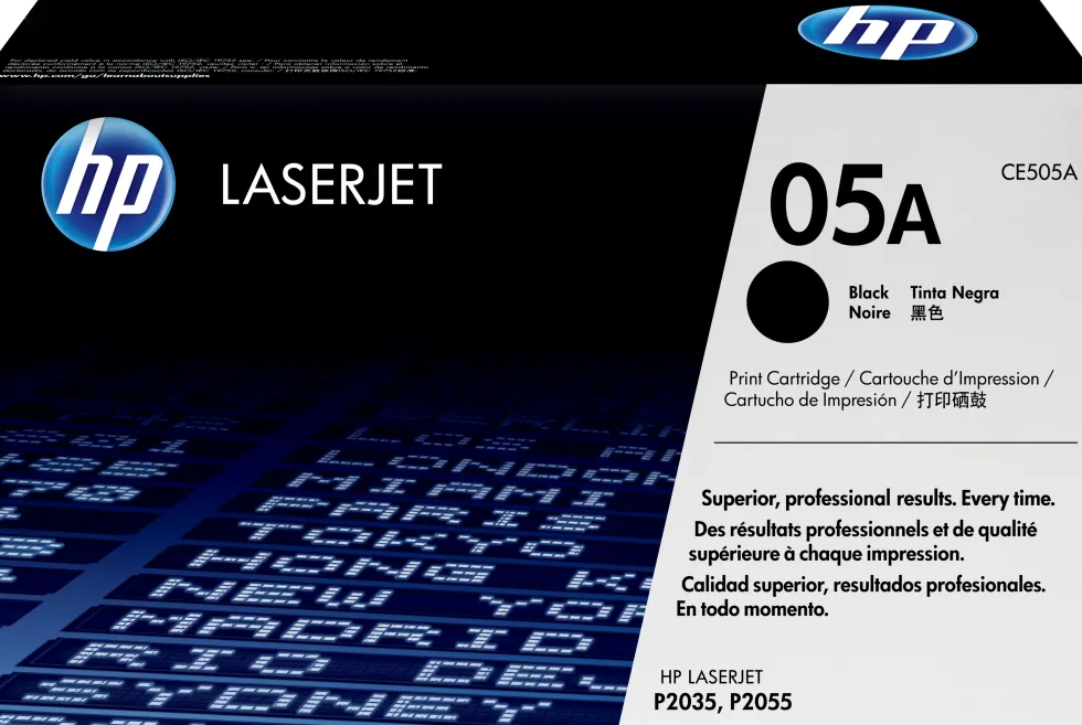 Toner HP CE505A 05A 2,3K svart