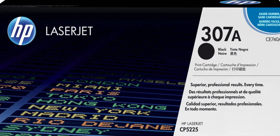 Toner HP CE740A 307A 7K svart