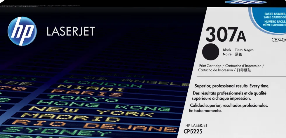 Toner HP CE740A 307A 7K svart