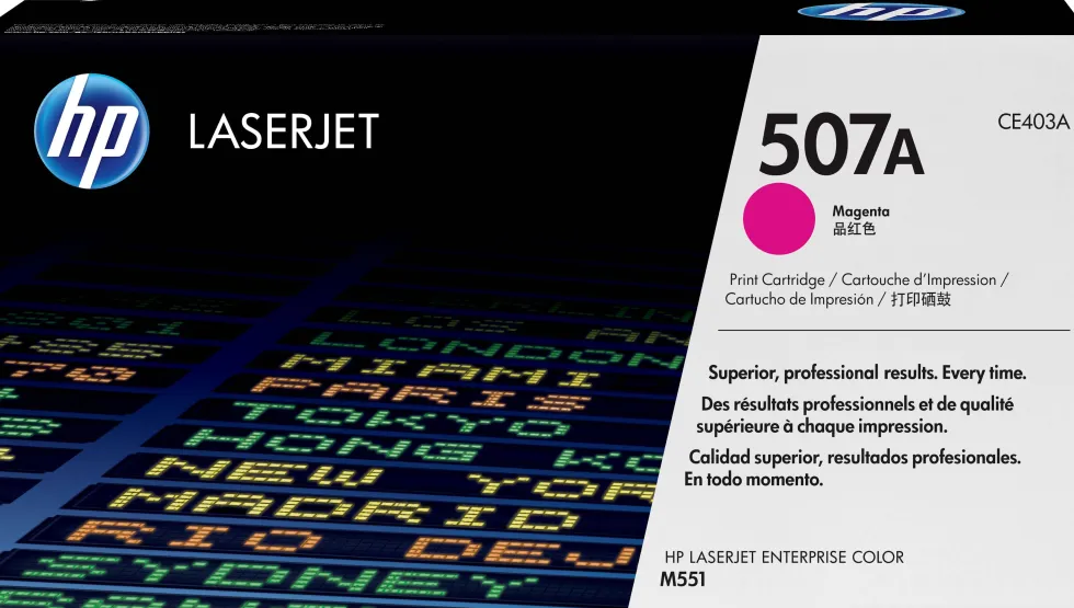 Toner HP CE403A 507A Magenta