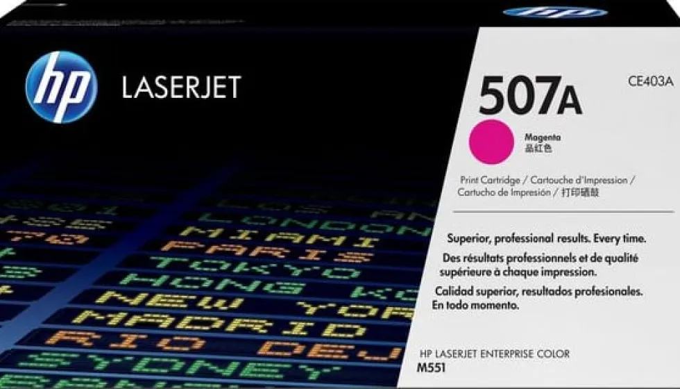 Toner HP CE403A 507A Magenta