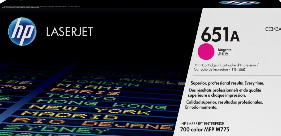 Toner HP CE343A 651A Magenta