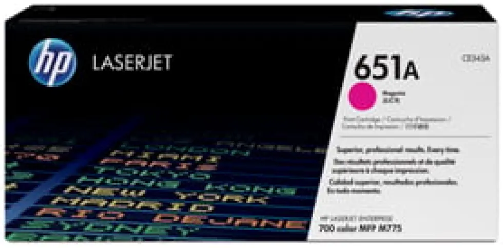 Toner HP CE343A 651A Magenta