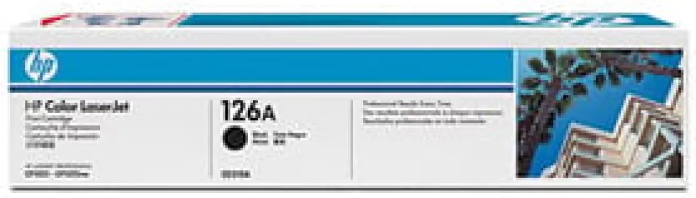 Toner HP CE310A 126A Svart