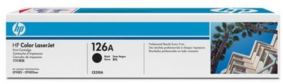 Toner HP CE310A 126A Svart