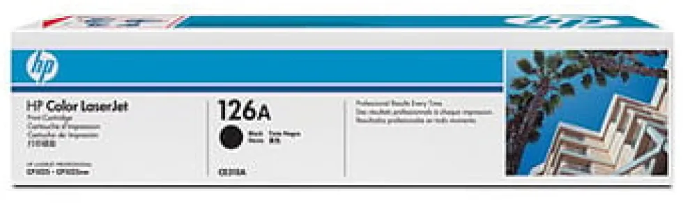 Toner HP CE310A 126A Svart