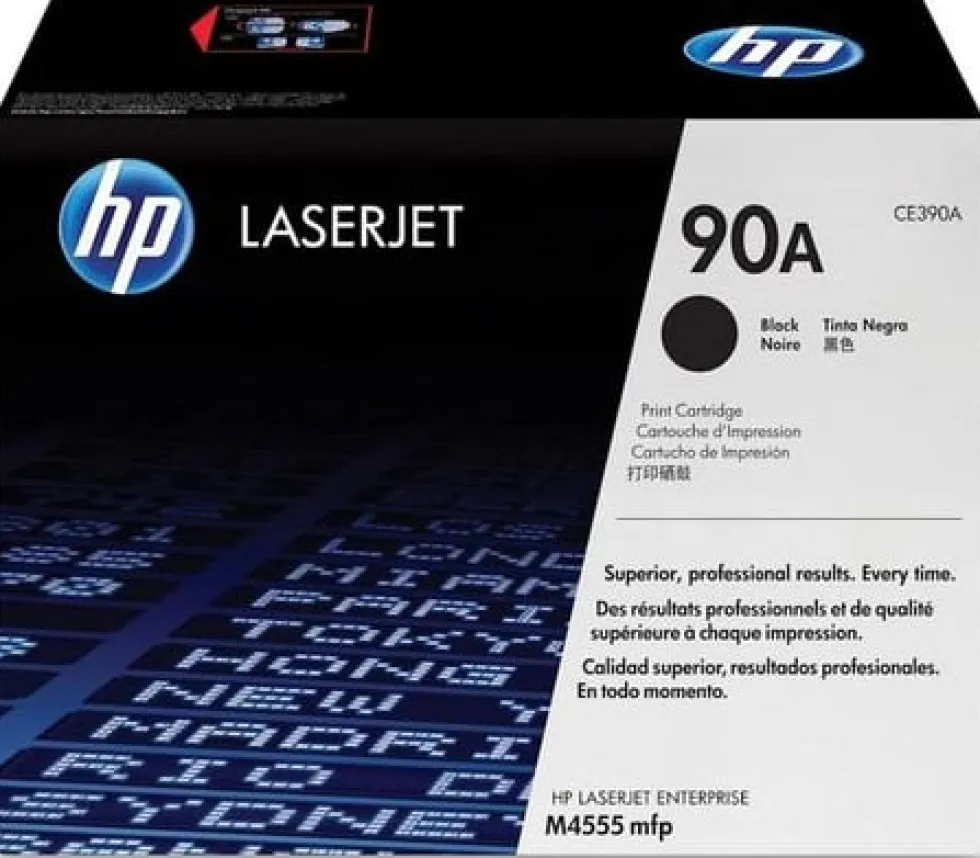 Toner HP CE390A 90A Svart