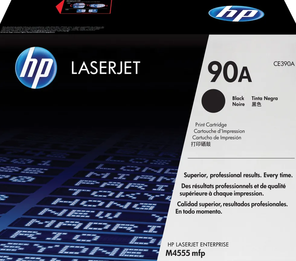 Toner HP CE390A 90A Svart