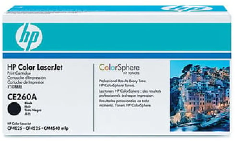 Toner HP CE260A 8,5K svart