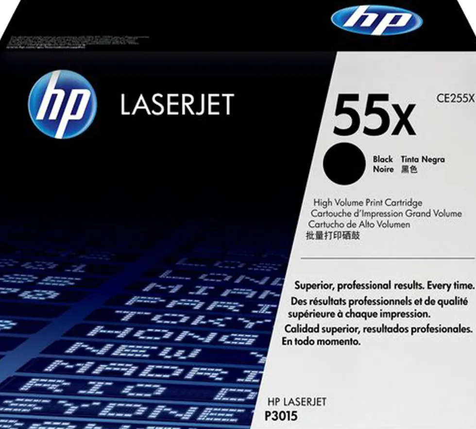 Toner HP CE255X 55X 12,5K svart