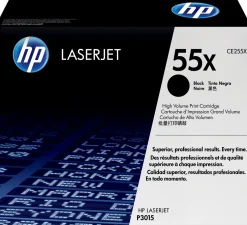 Toner HP CE255X 55X 12,5K svart