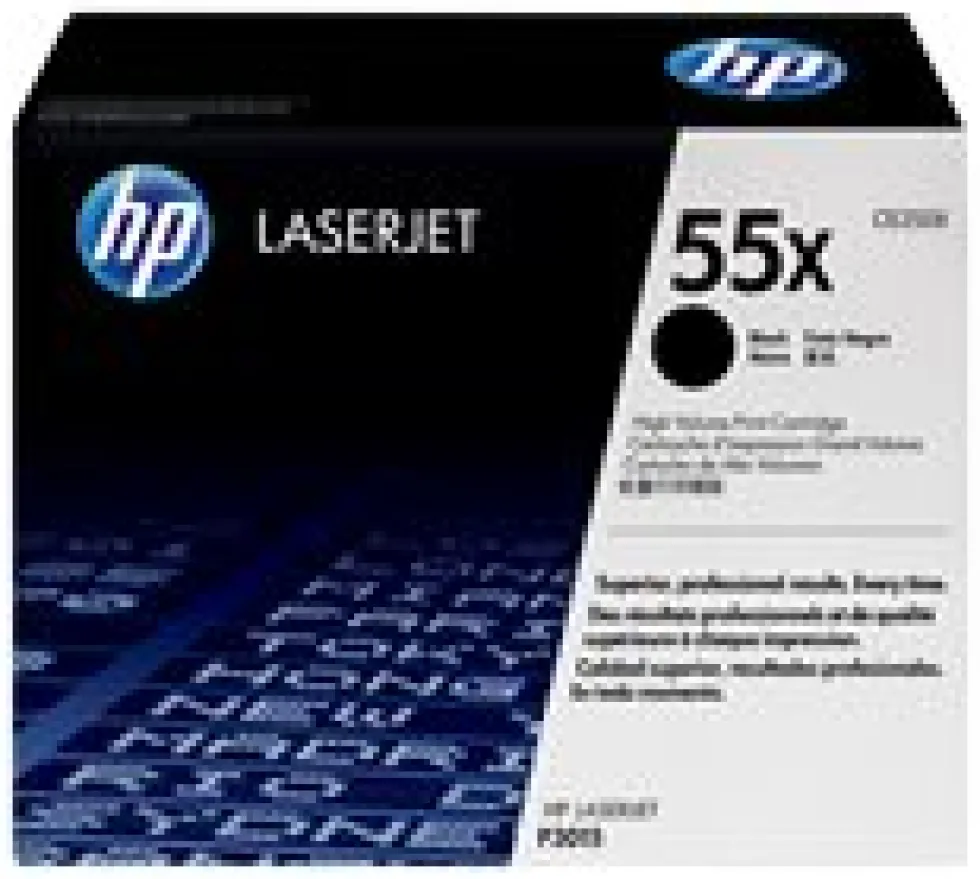 Toner HP CE255X 55X 12,5K svart