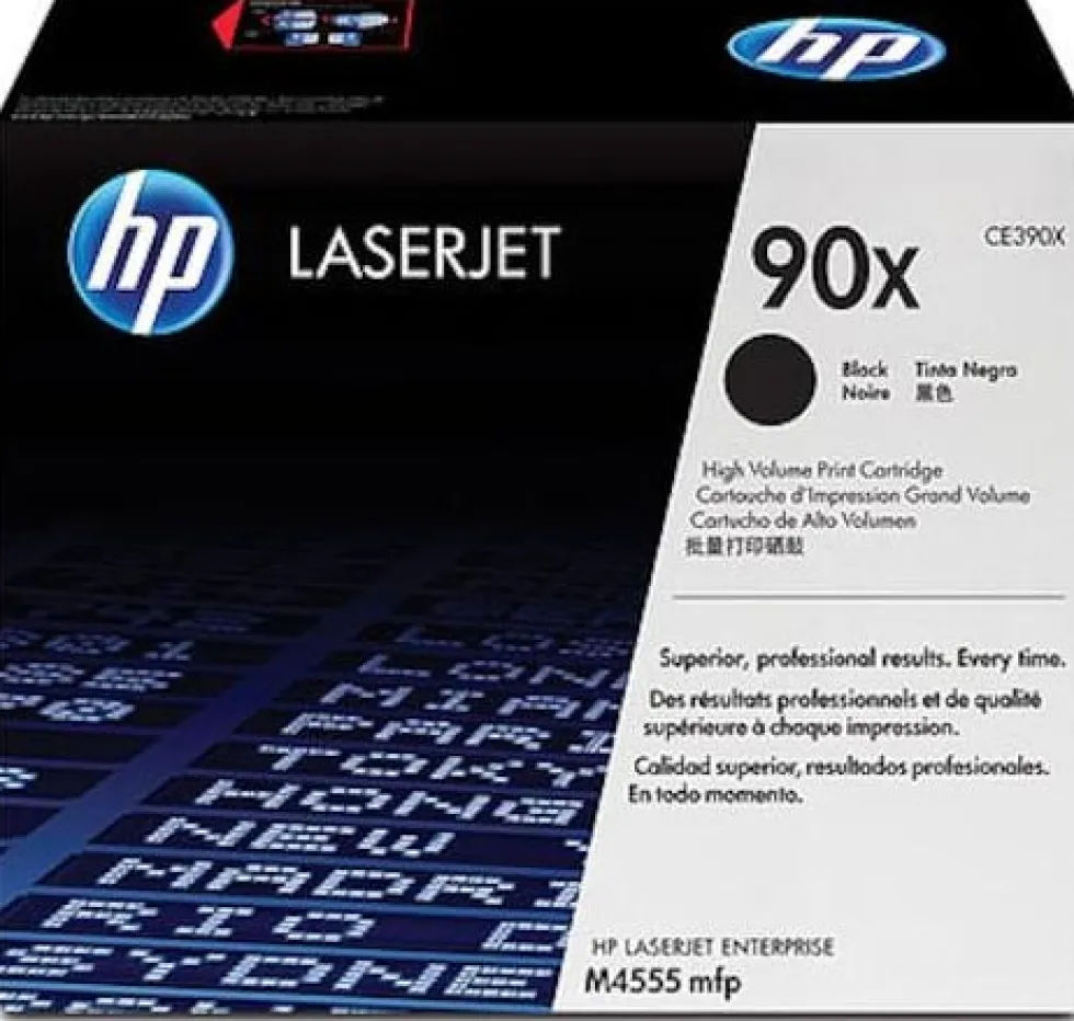 Toner HP CE390X 90X Svart