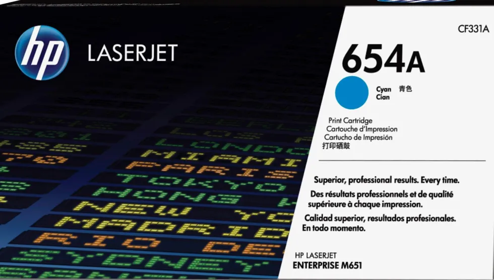 Toner HP CF321A 653A 16,5K cyan