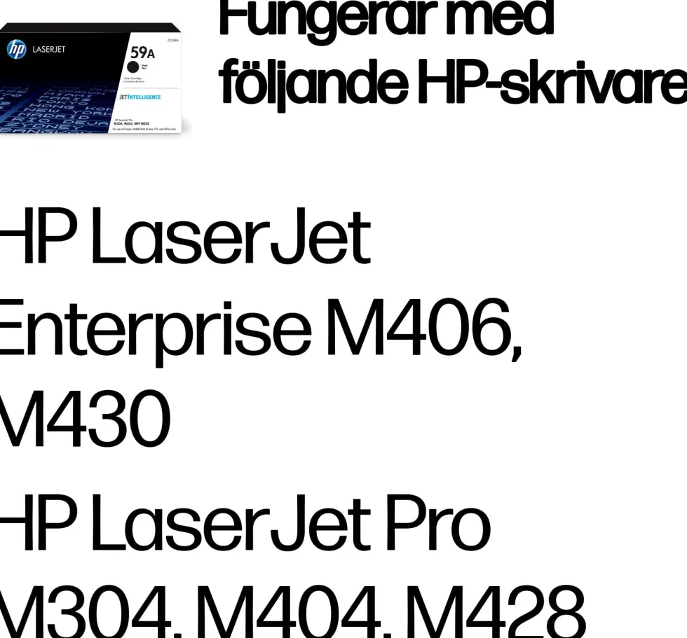 Toner HP CF259A 59A 3K svart