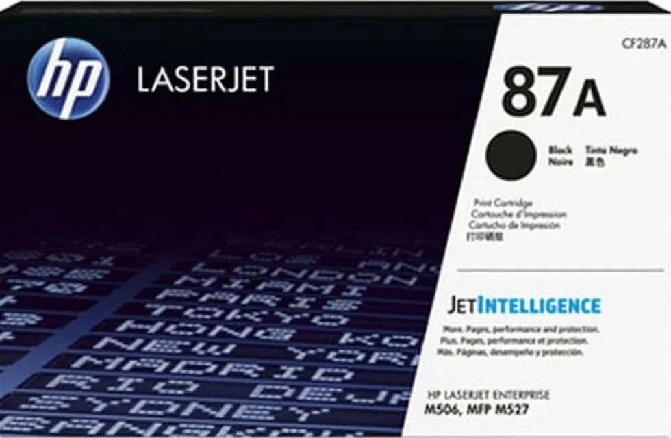 Toner HP CF287A 87A Svart