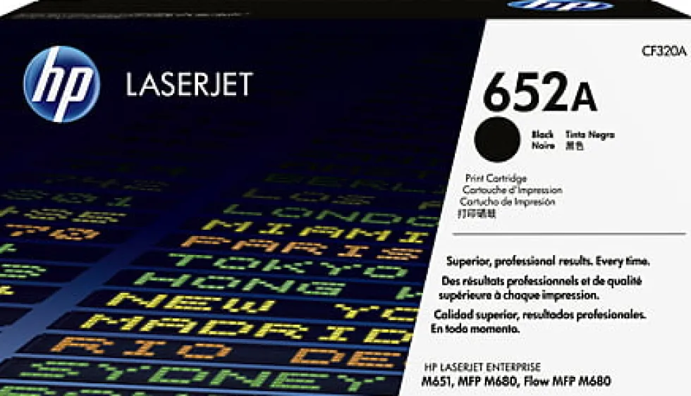 Toner HP CF320A 652A Svart