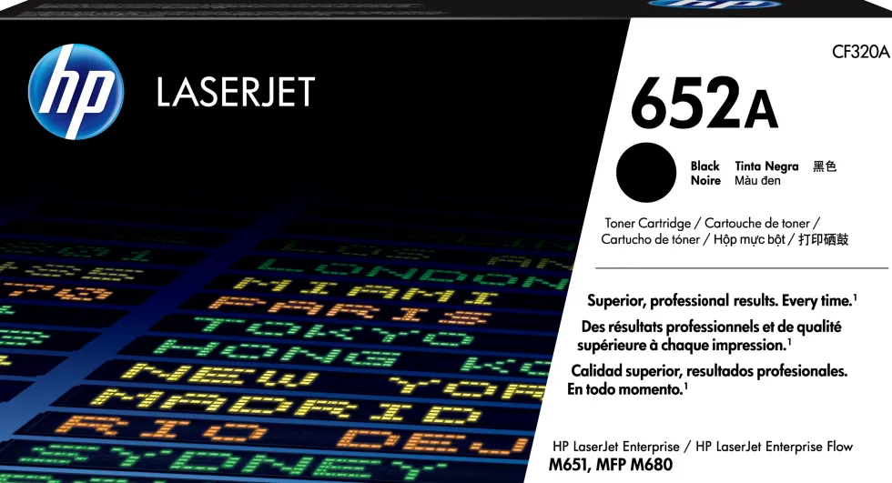 Toner HP CF320A 652A Svart