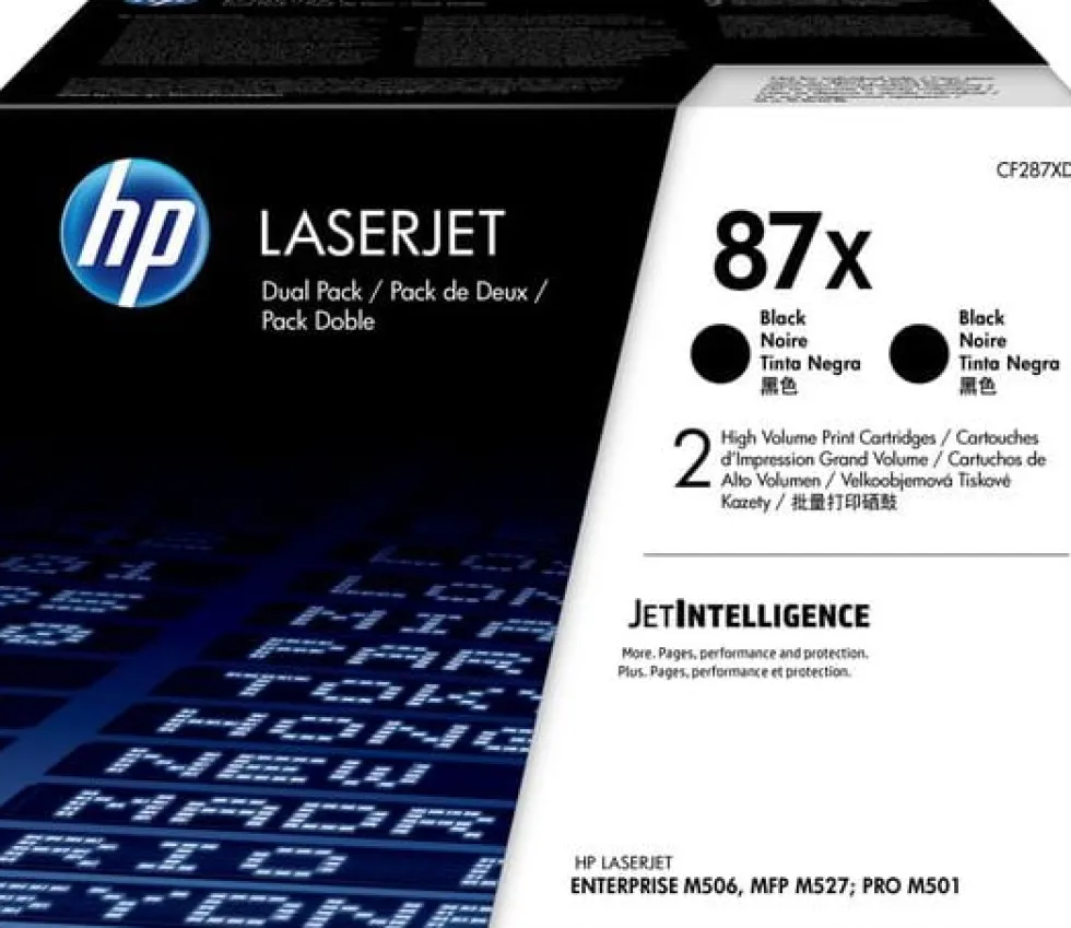 Toner HP CF287XD 87X Svart 2/FP