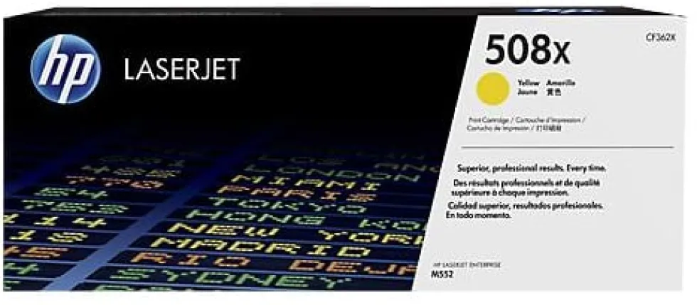 Toner HP CF362X 508X Gul