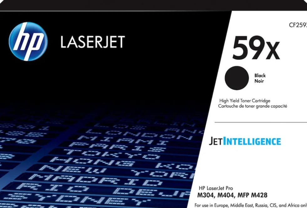 Toner HP CF259X 59X 10K svart