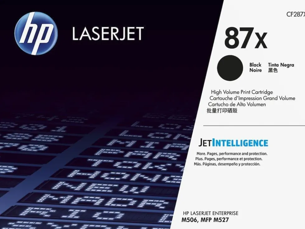 Toner HP CF287X 87X Svart