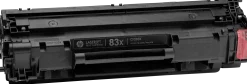 Toner HP CF283X 83X Svart