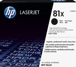Toner HP CF281X 81X Svart