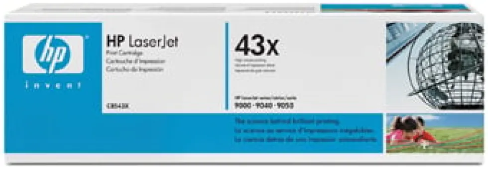 Toner HP C8543X 43X 30K svart