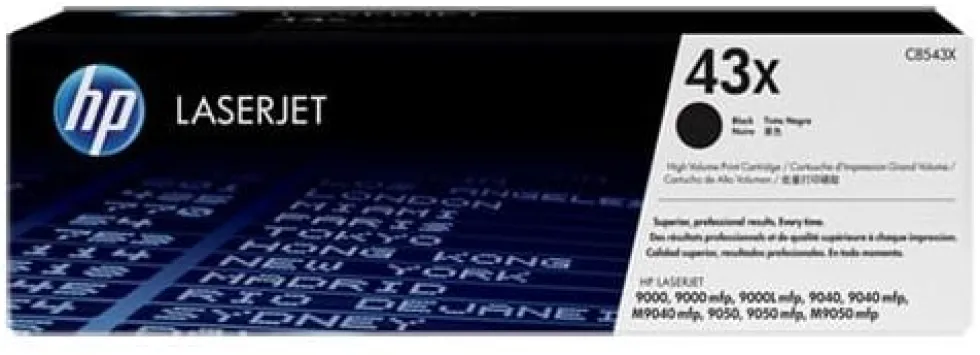Toner HP C8543X 43X 30K svart