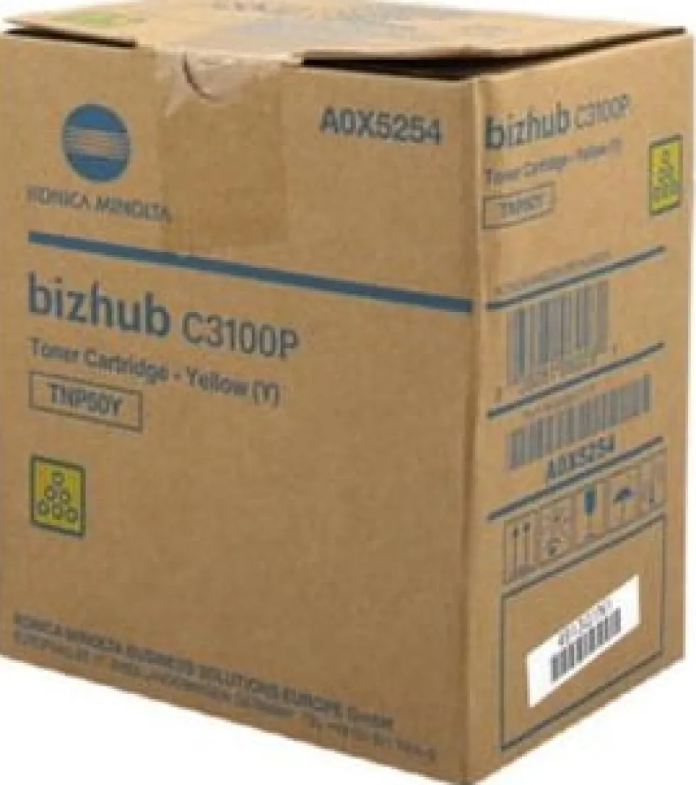 Toner KONICA MINOLTA A0X5254 5K gul