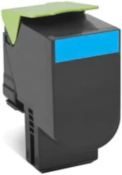 Toner LEXMARK 80C2HC0 802HC 3K cyan