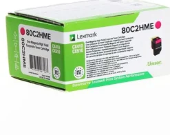 Toner LEXMARK 80C2HME 3K magenta